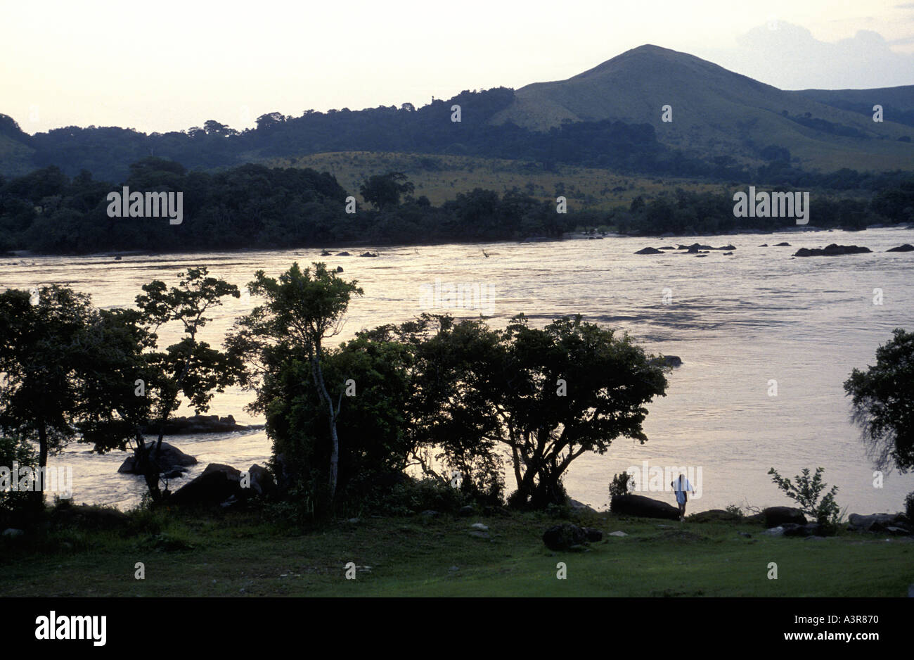 The Ogoolle River Lope National Park Gabon West Africa Stock Photo