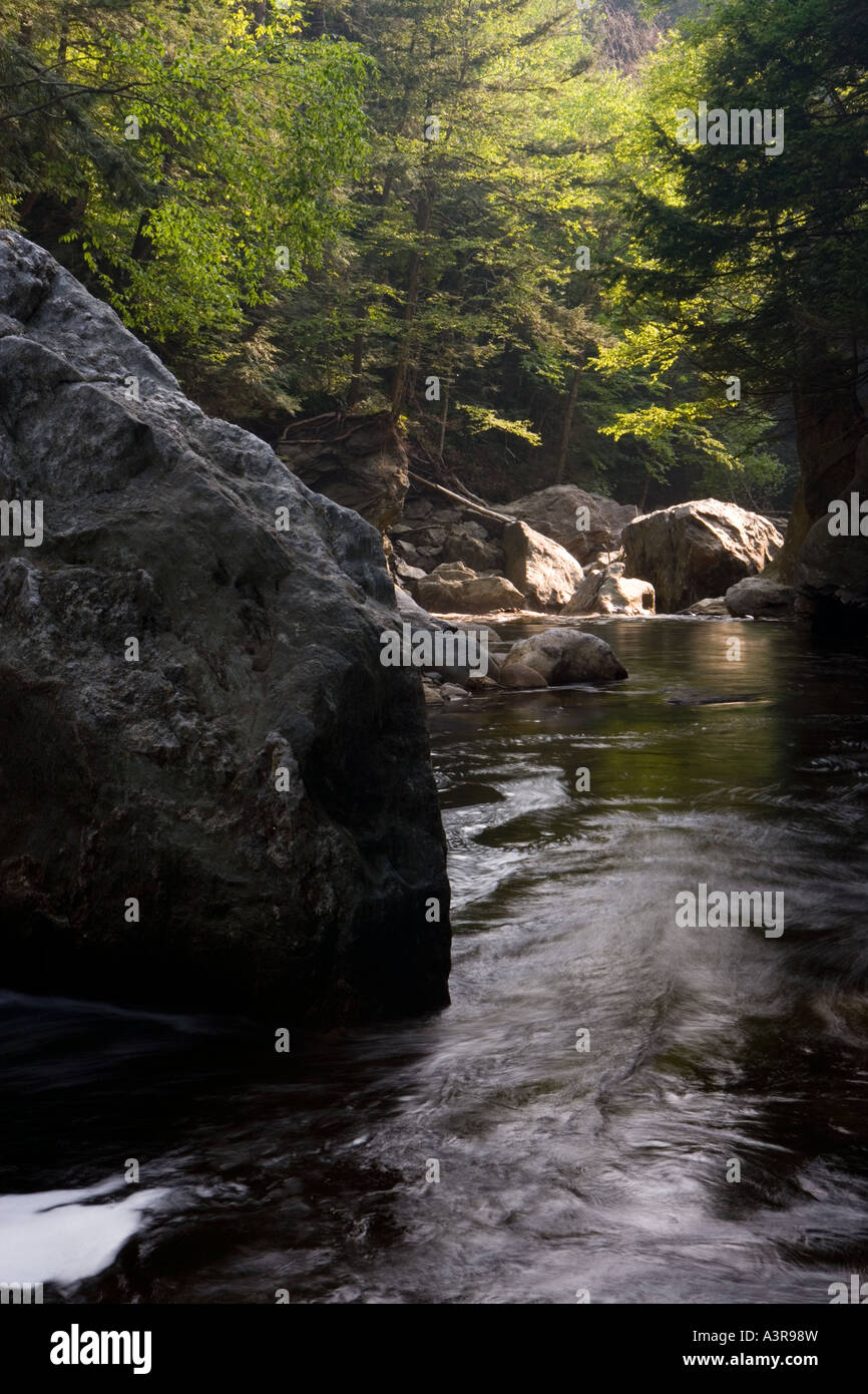 The Ashuelot River as it flows through Gilsum in Gilsum New