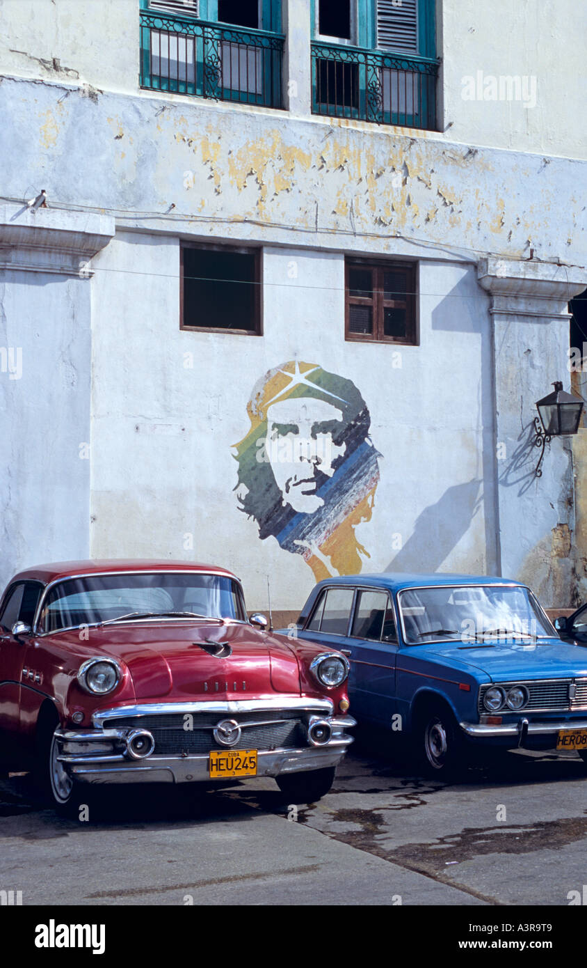 Pinturas de la serie Retratos del Che Guevara. Paintings of the series