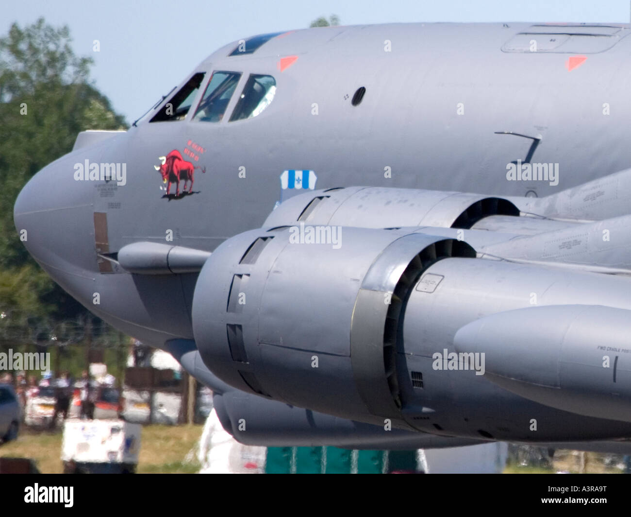 Boeing B52 Stratofortress bomber Stock Photo