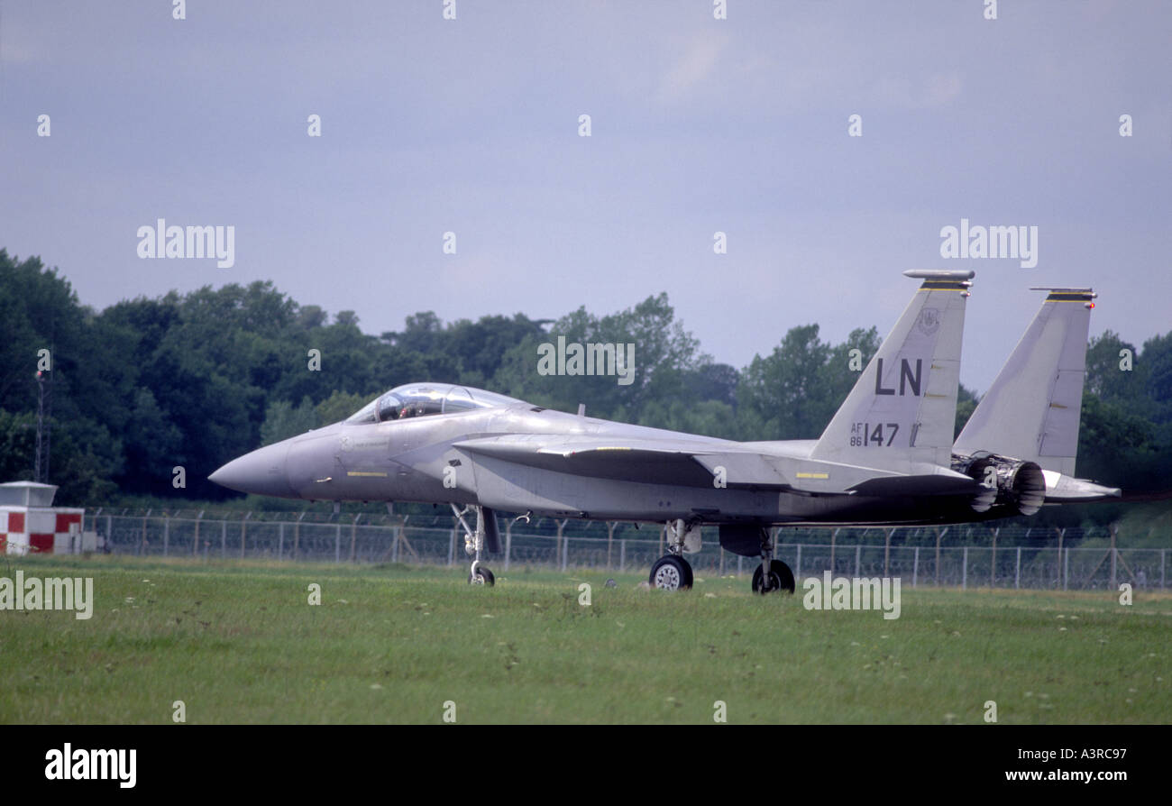McDonnell Douglas F15 Eagle Air superiority fighter Jet.   GAV 1099-38 Stock Photo