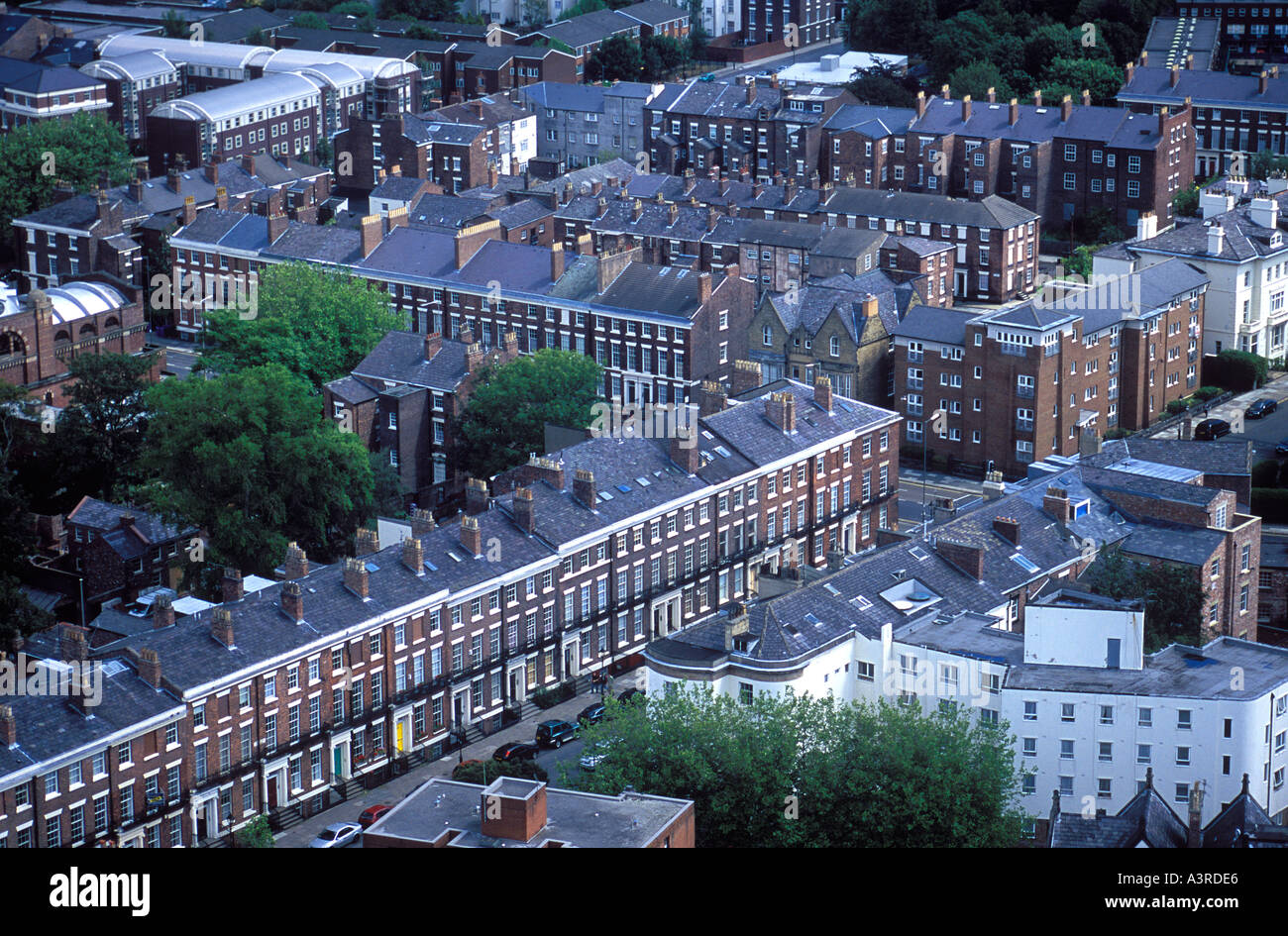 Quarter Liverpool Merseyside UK Stock Photo Alamy