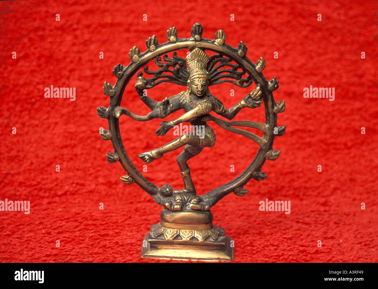 Lord Shiva as Nataraja performing the cosmic dance Stock Photo - Alamy