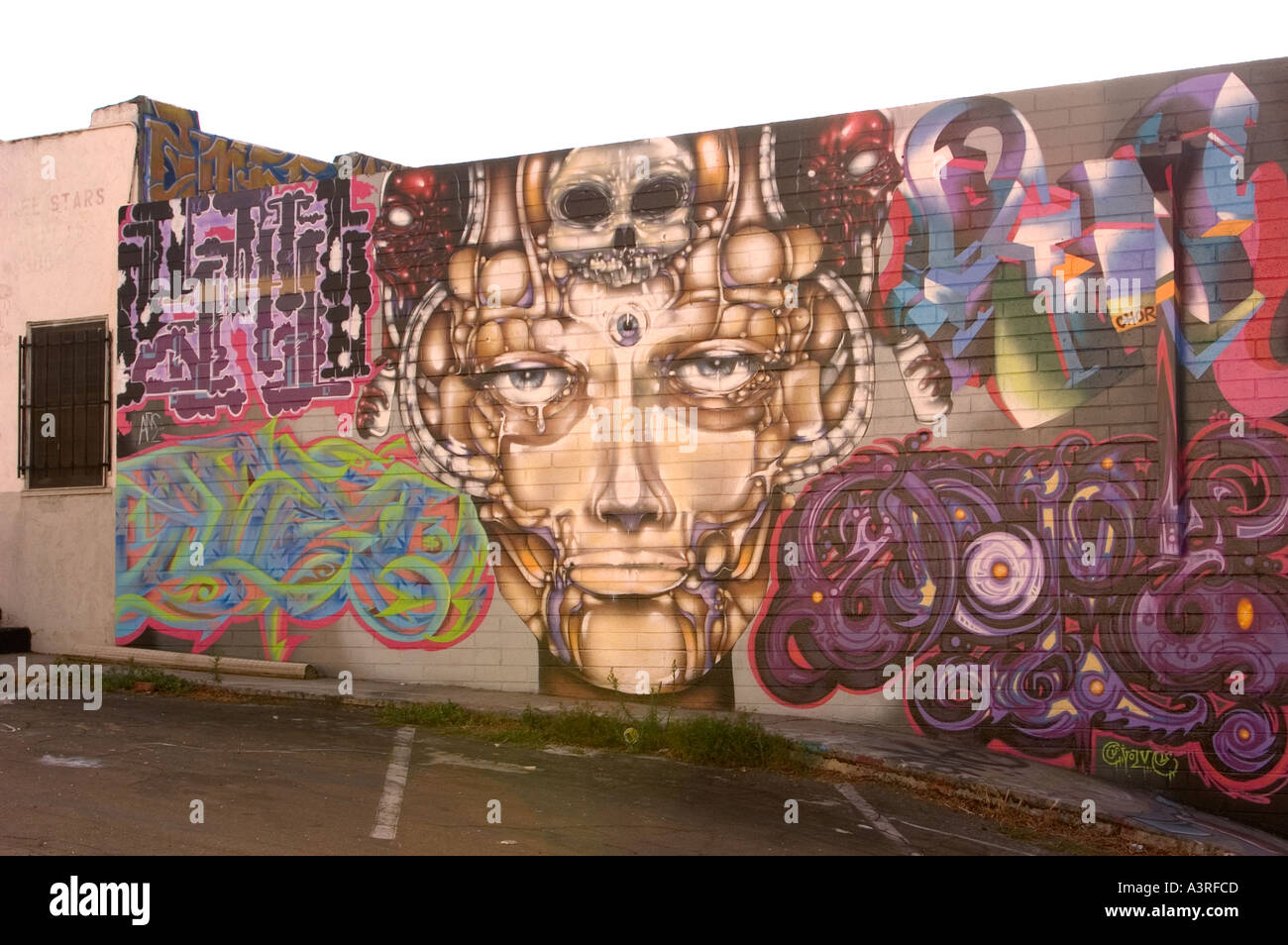 Street Art San Diego California Stock Photo Alamy