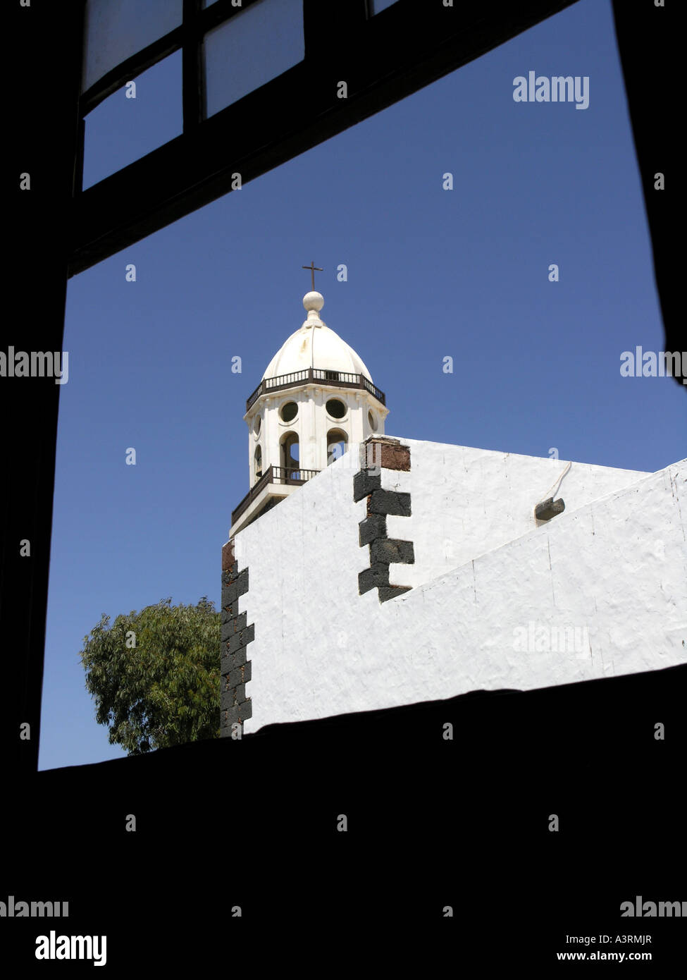 Nuestra Senora de Guadalupe Teguise Lanzarote Stock Photo