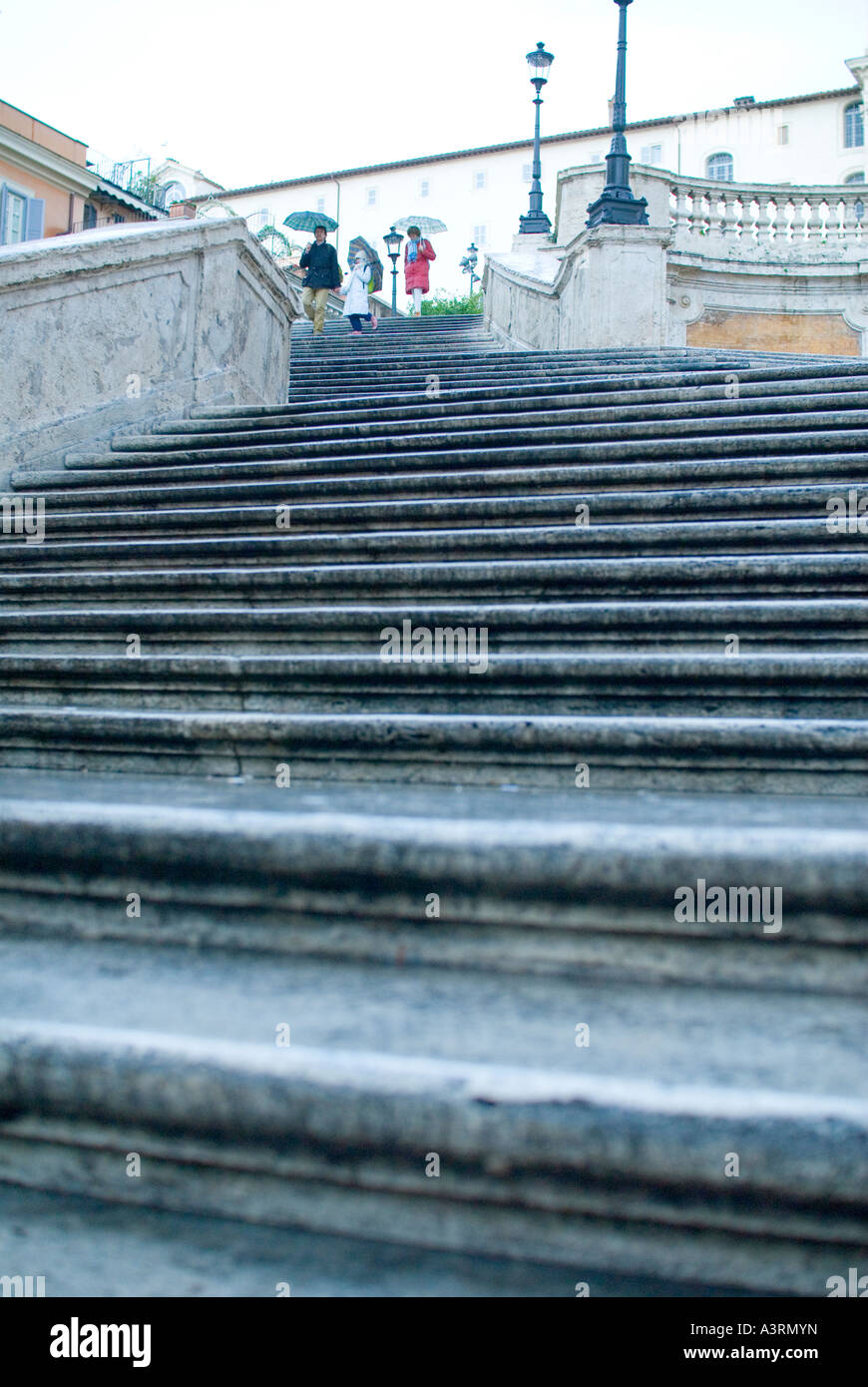 Rome, Spanish steps, Italy, Detail Stock Photo - Alamy