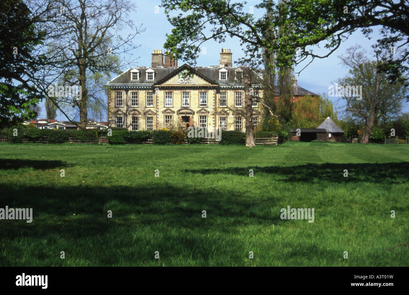 Wootton Hall, Wootten Wawen, Warwickshire, England Stock Photo Alamy