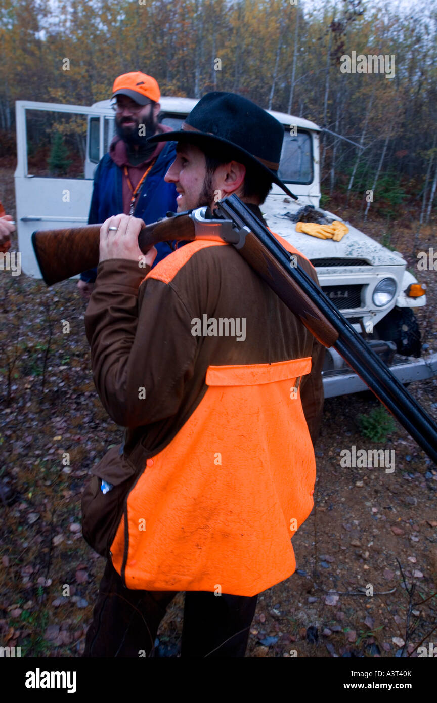 Upland bird hunting, Michigan Stock Photo Alamy