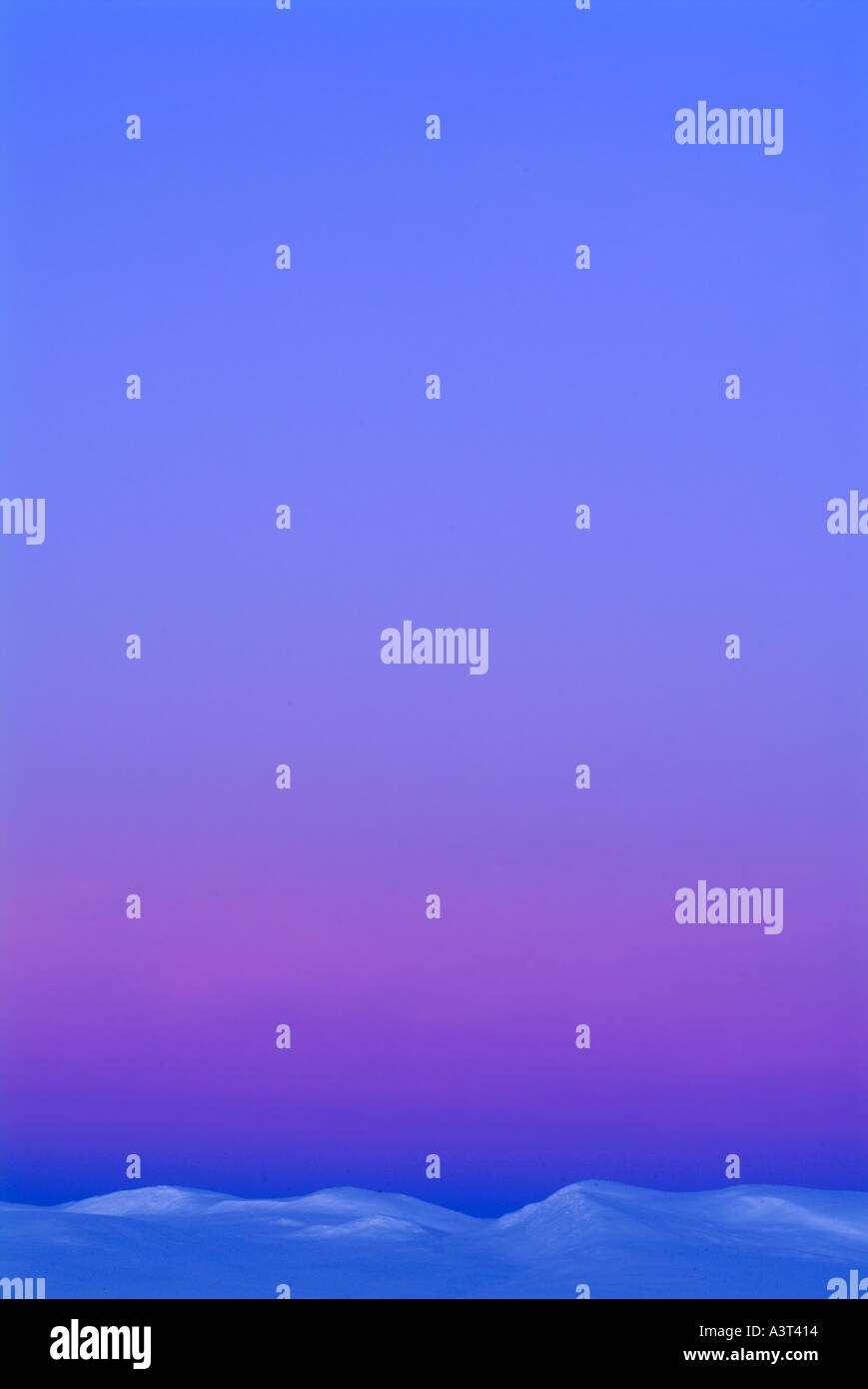 Mountain landscape of Scandinavia Stock Photo