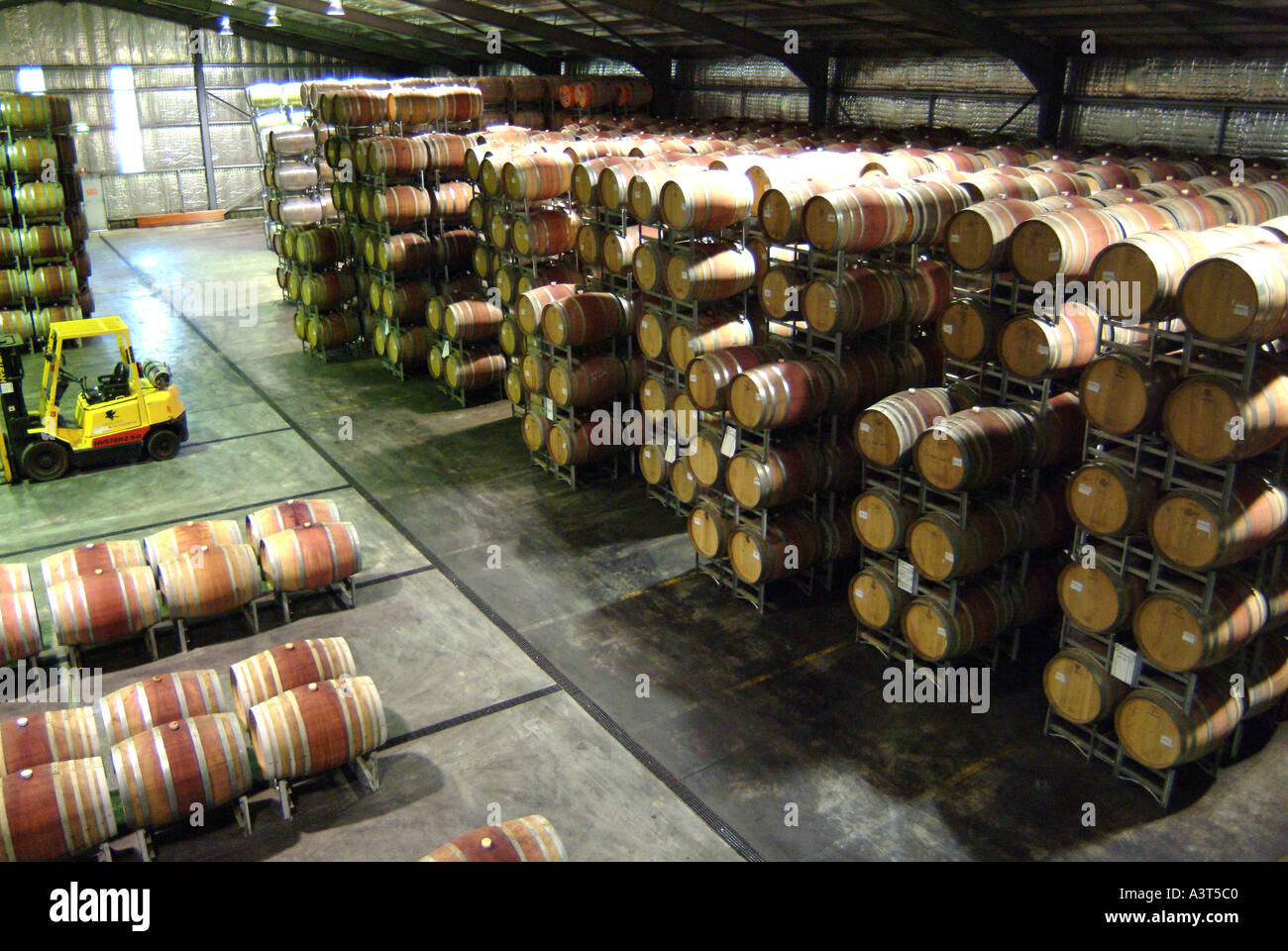 Australia Margaret River Vasse Felix barrel hall Stock Photo Alamy