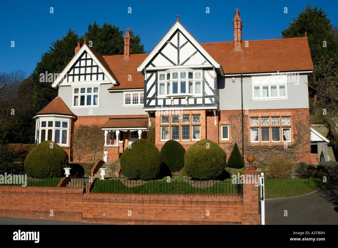 Large detached victorian villa house Llanbadarn Road Aberystwyth Wales
