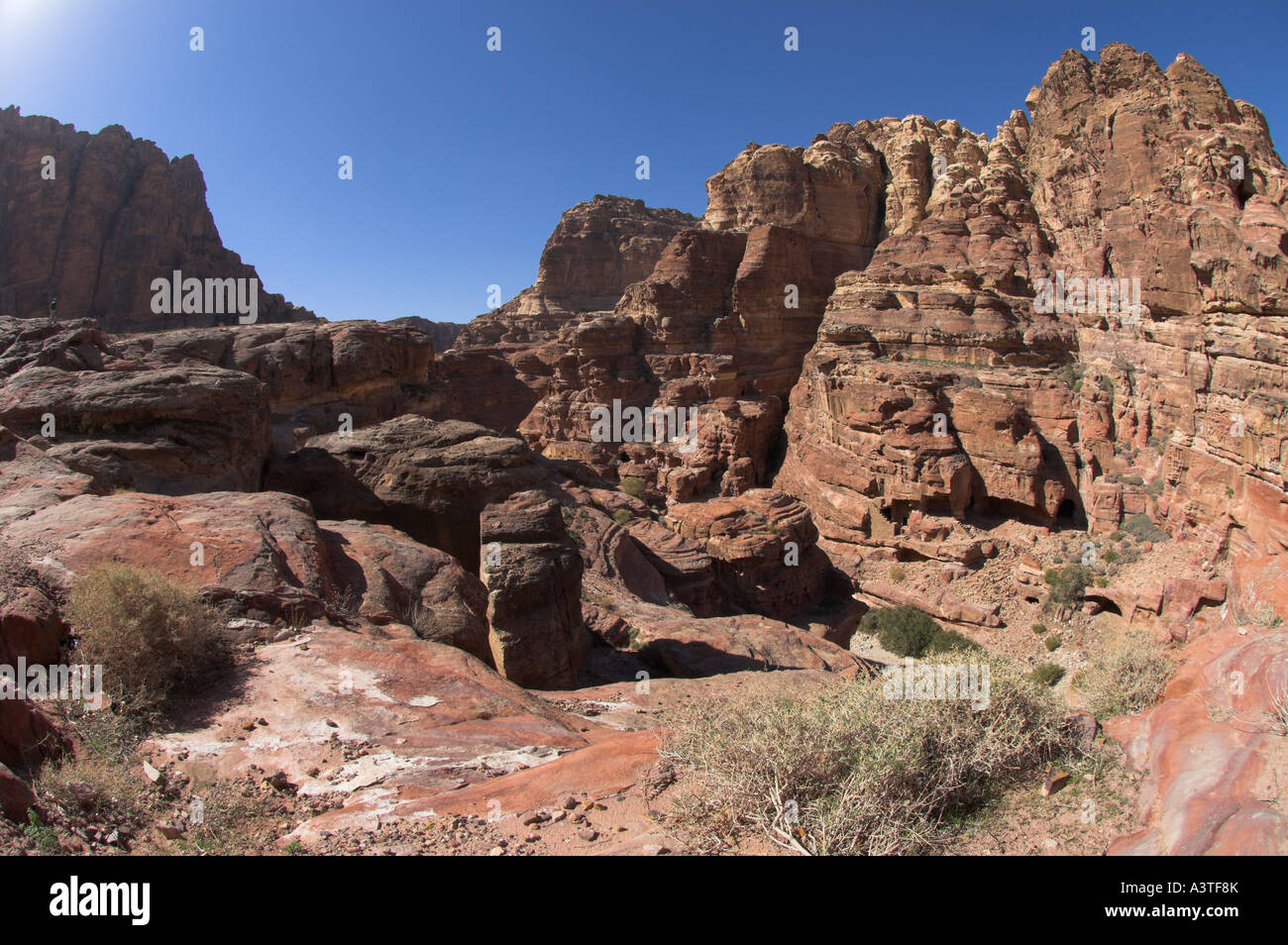 Colourful rocks petra hi-res stock photography and images - Alamy