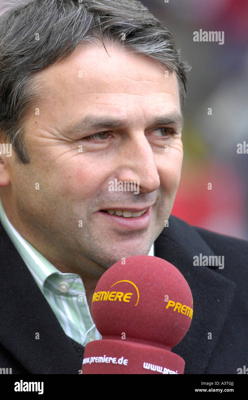 Manager and former national team player Klaus ALLOFS Germany Stock