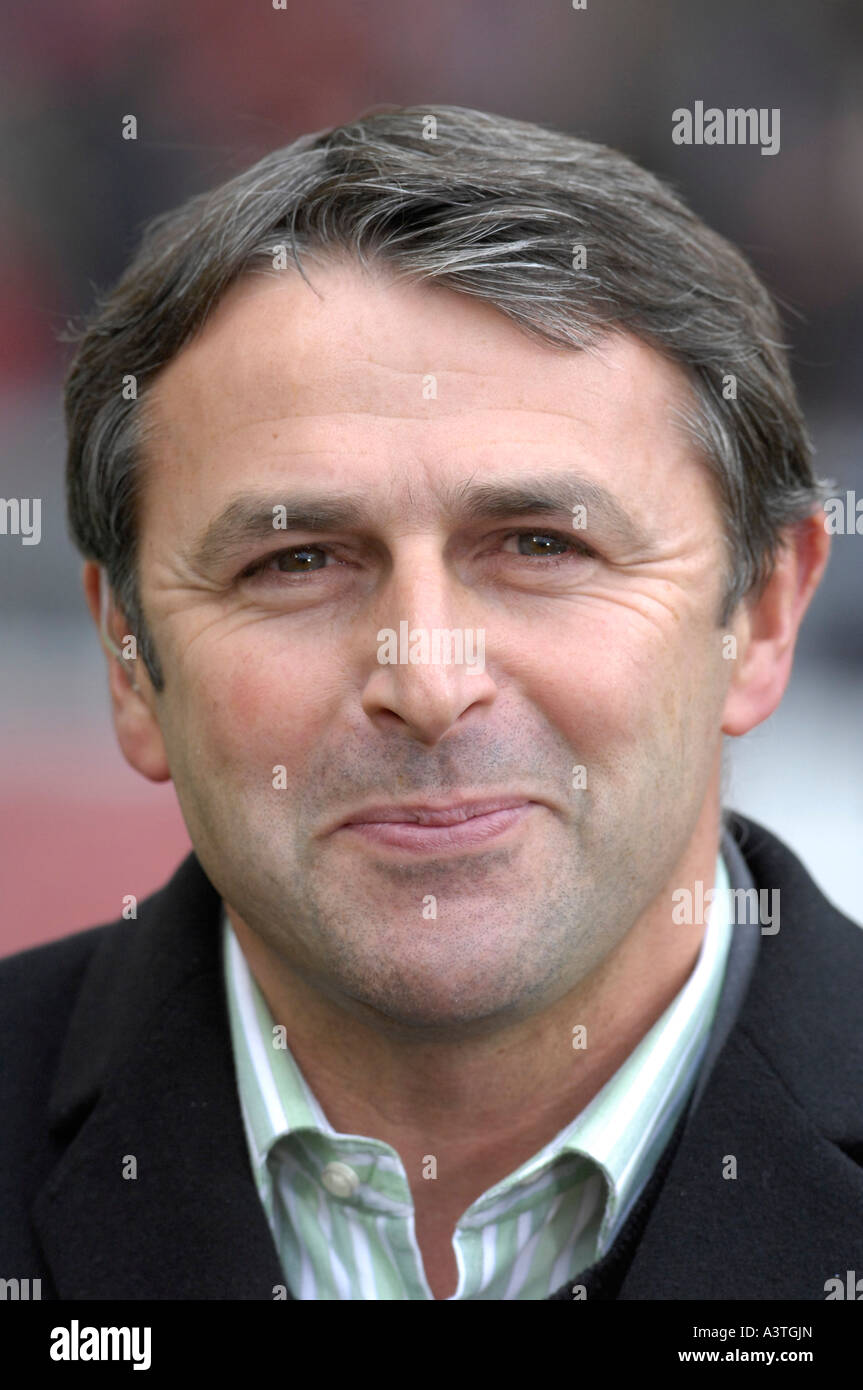 Manager and former national team player Klaus ALLOFS Germany Stock