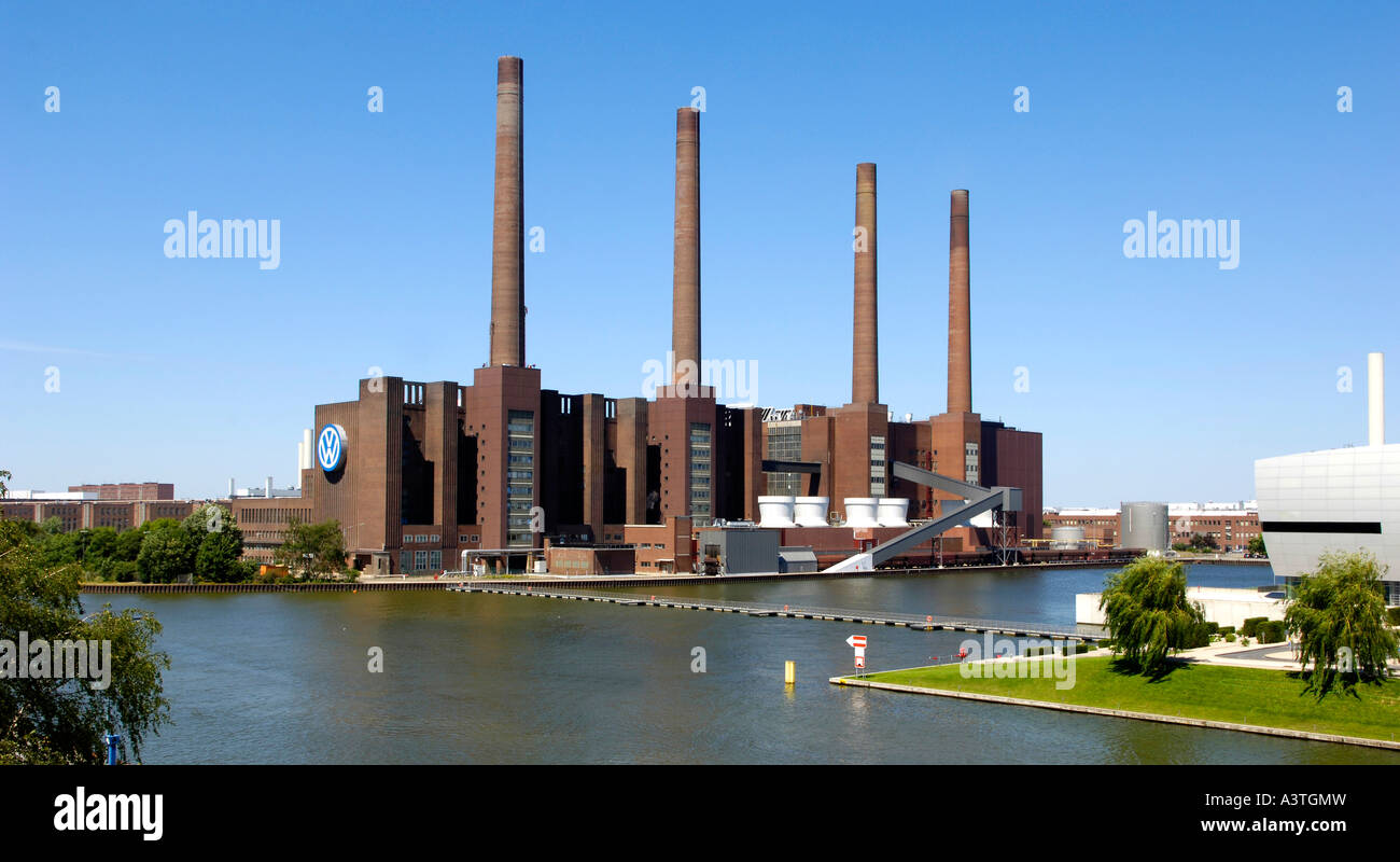 Volkswagen factory Wolfsburg, Niedersachsen, Germany Stock Photo Alamy