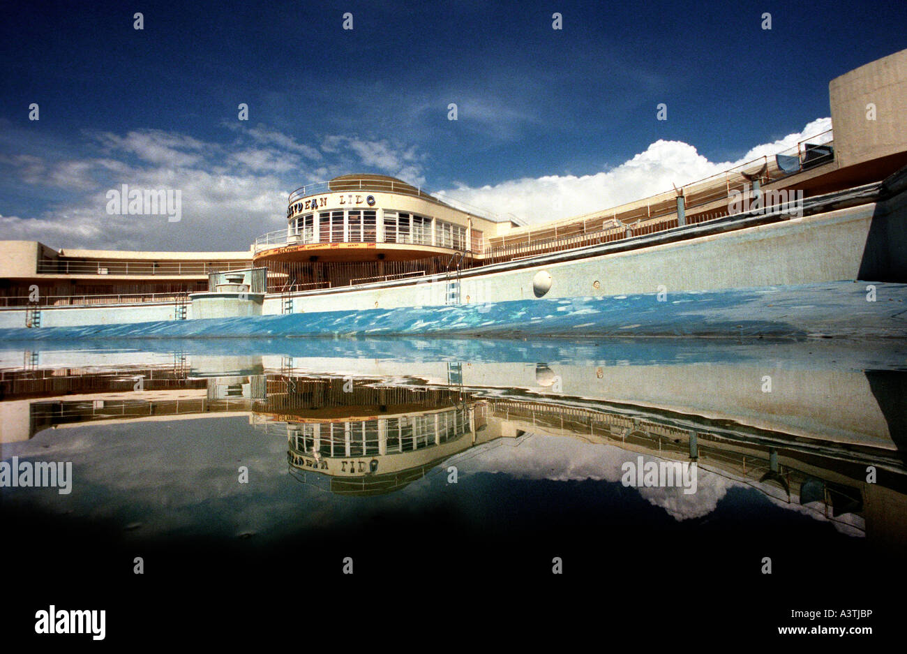 The Art Deco Saltdean Lido near Brighton East Sussex , built in 1937