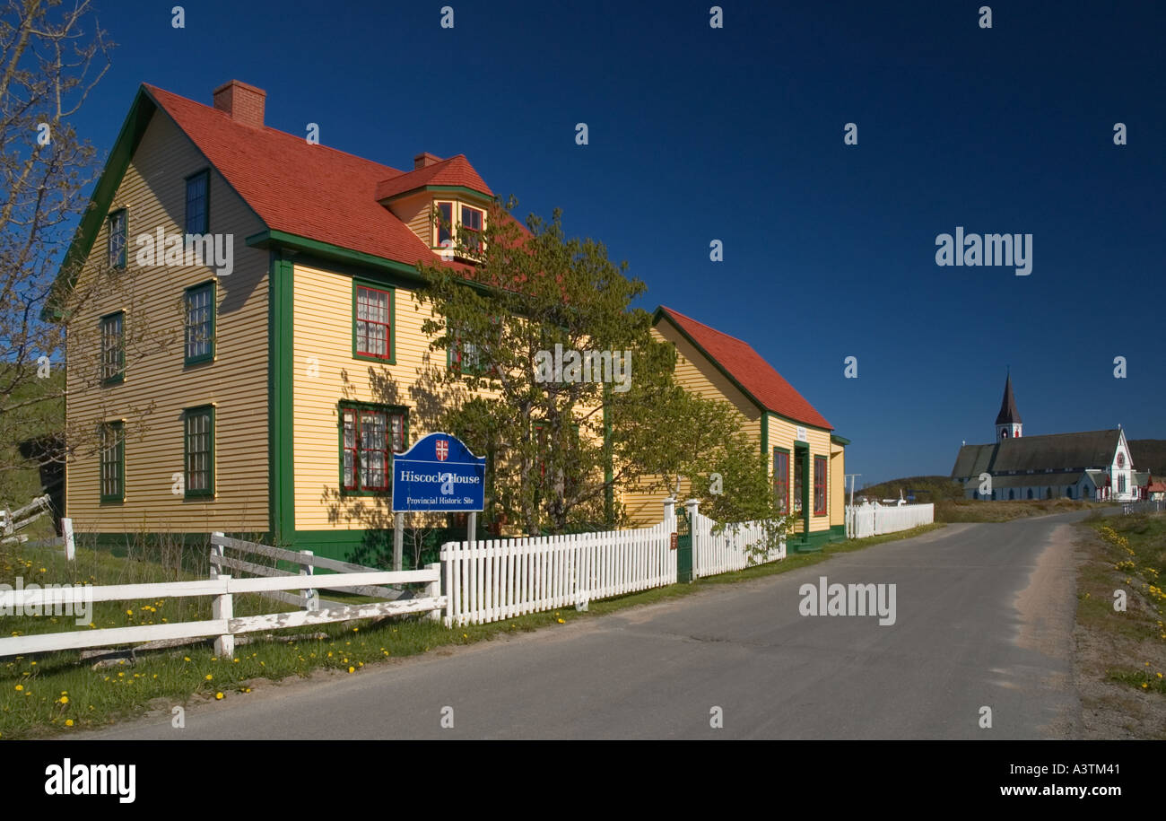 Canada Newfoundland Bonavista Peninsula Trinity Hiscock House restored