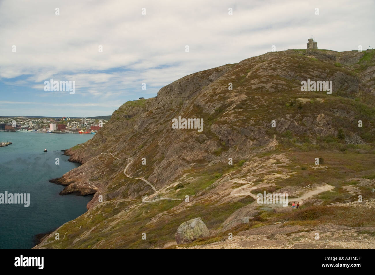 Canada Newfoundland St John s Signal Hill Cabot Tower North Head Trail