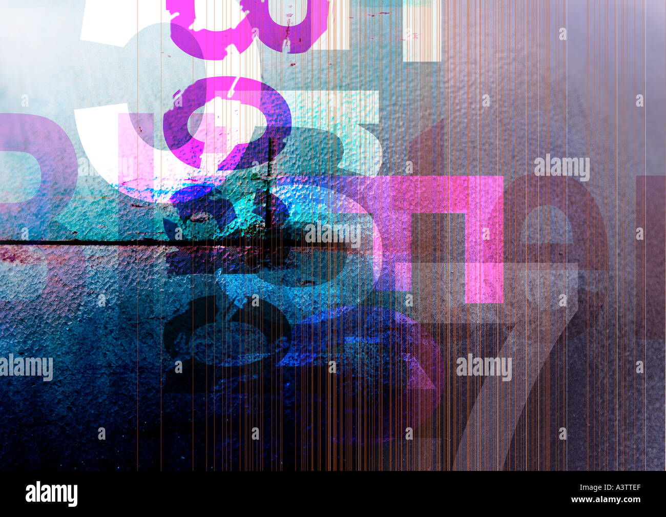 Digits pattern hi-res stock photography and images - Alamy