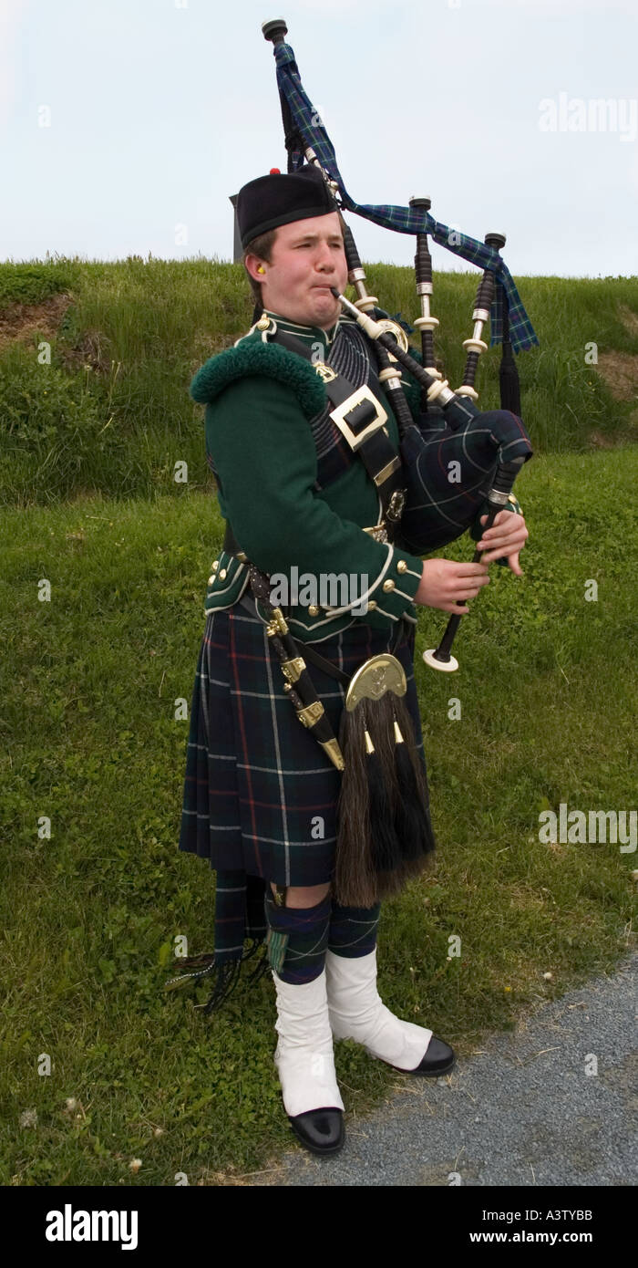 Canada Nova Scotia Halifax Citadel National Historic Site reenactor