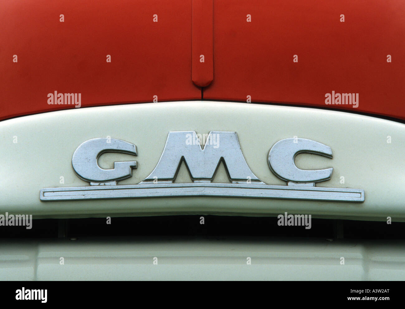GMC 100. American car manufacturer Stock Photo