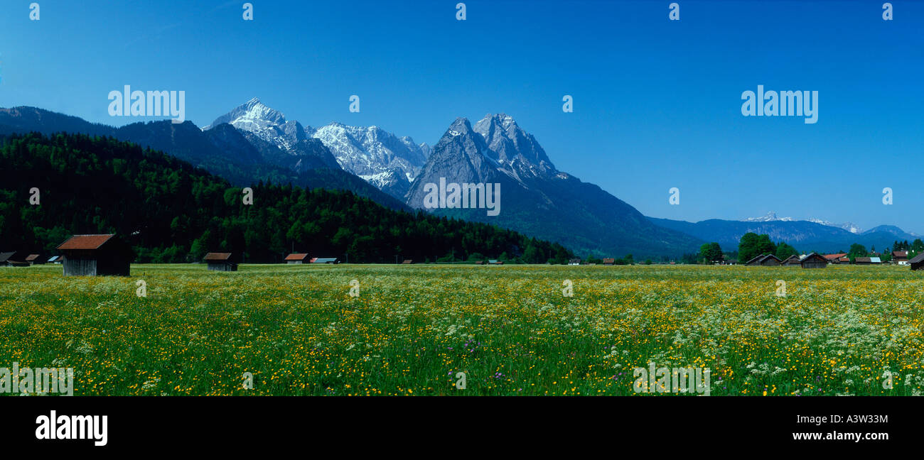 Zugspitze Stock Photo