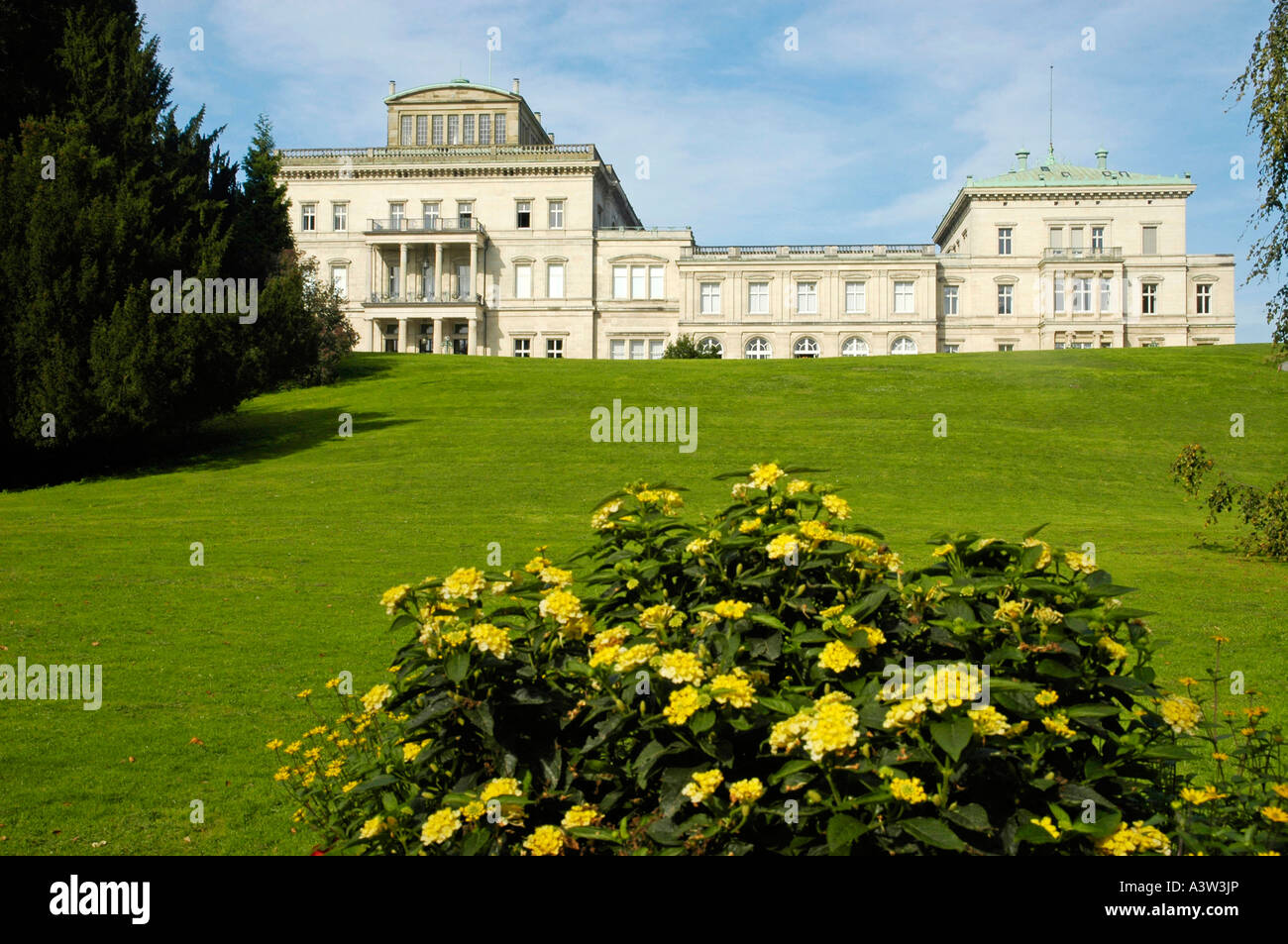 Villa Hugel / Essen  Stock Photo