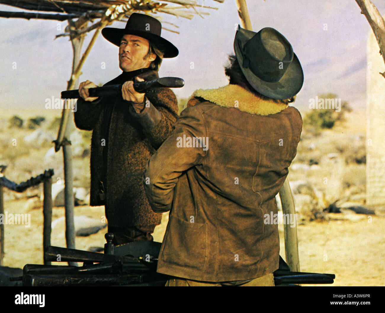 JOE KIDD 1972 Universal film with Clint Eastwood Stock Photo