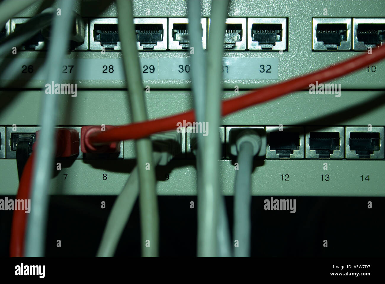 computer network, hub, switch Stock Photo - Alamy