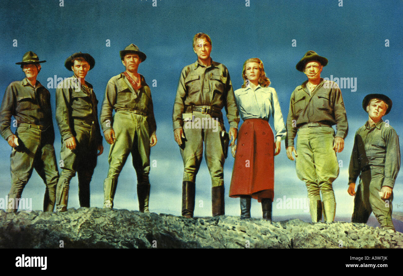 THEY CAME TO CORDURA 1959 Columbia film with Rita Hayworth and Gary