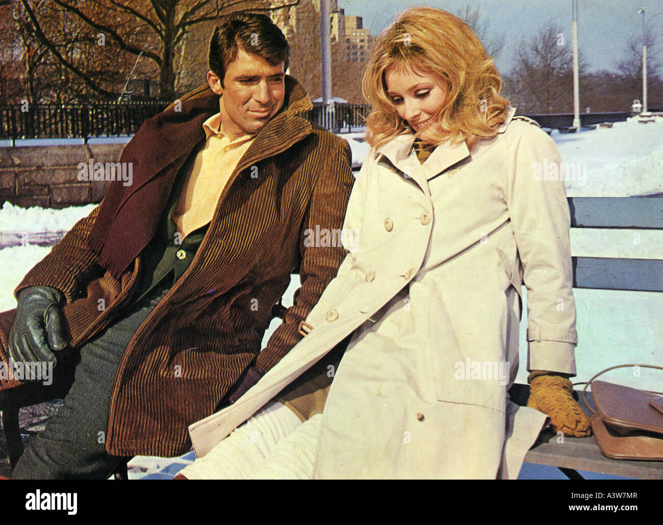 VALLEY OF THE DOLLS 1967 TCF film with Tony Scotti and Sharon Tate Stock Photo
