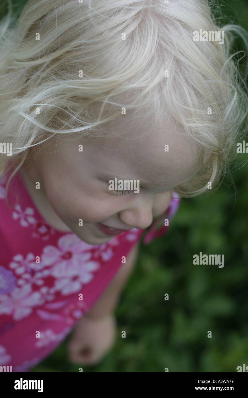 Blonde girl with green eyes hi-res stock photography and images - Alamy