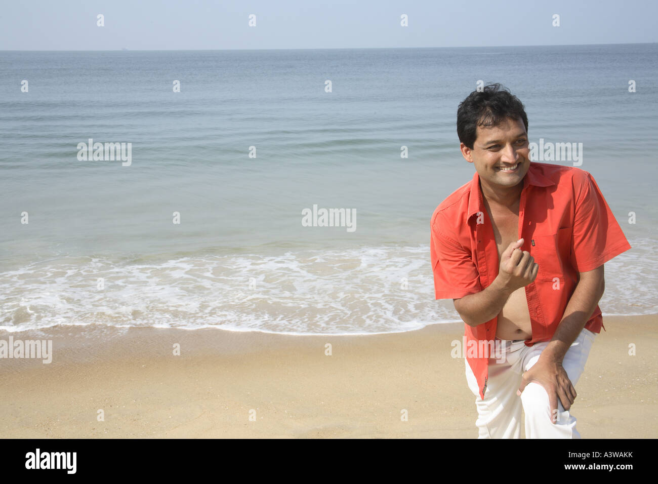 Indian man standing confidently hi-res stock photography and images - Alamy