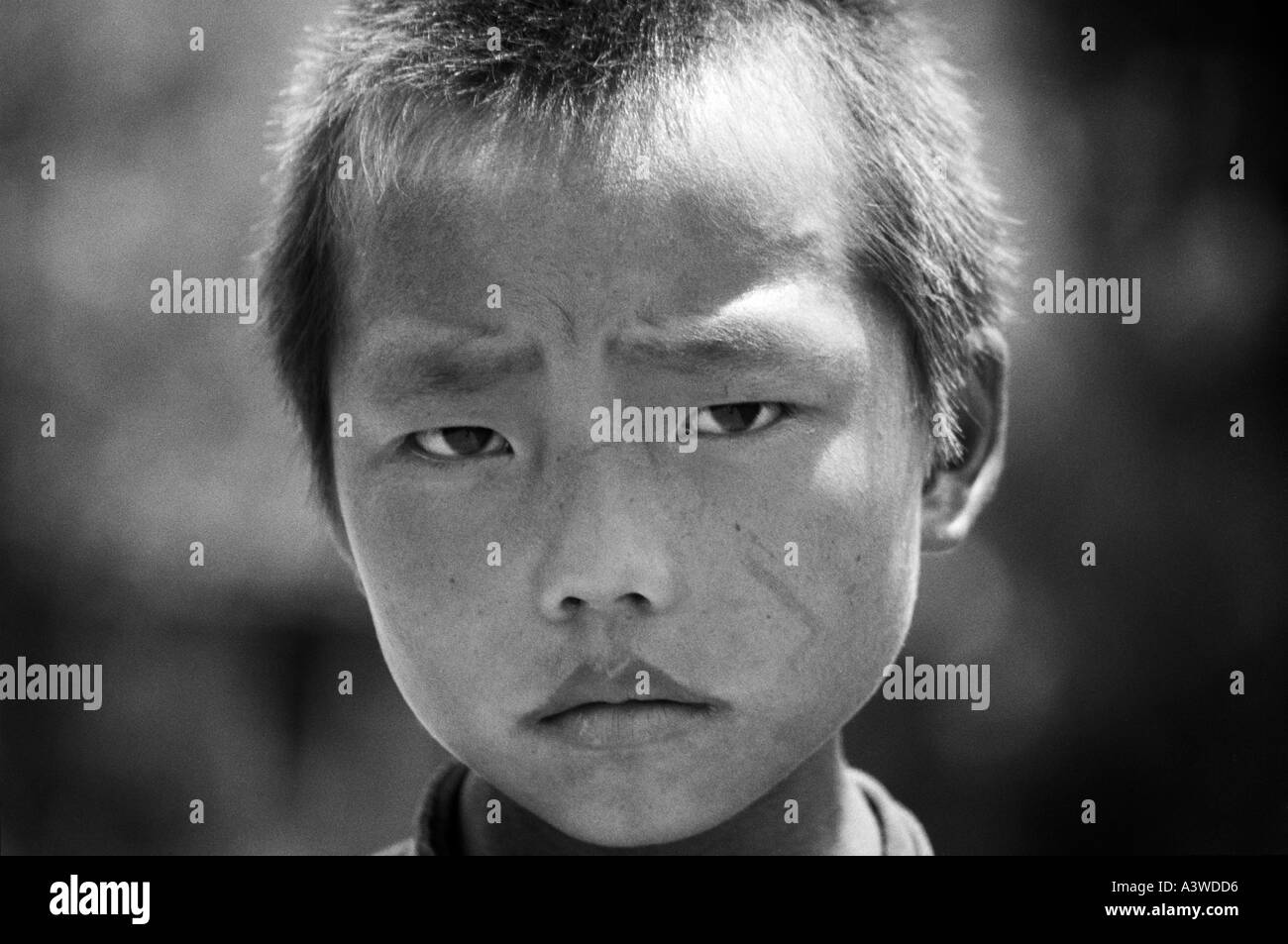 Vietnam northern hill tribe Black and White Stock Photos & Images - Alamy