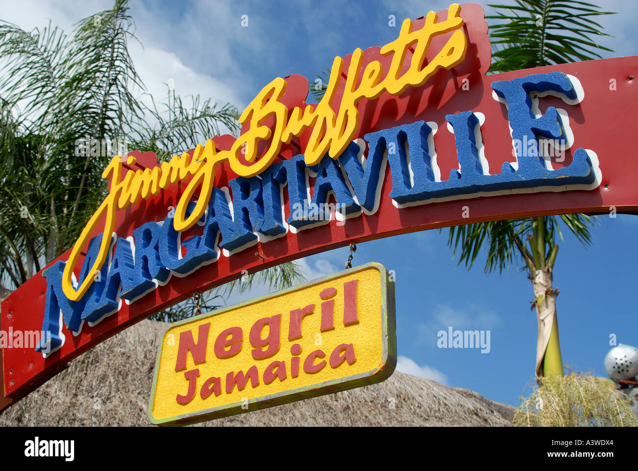 Jimmy Buffett s Margaritaville at Negril Jamaica Stock Photo Alamy