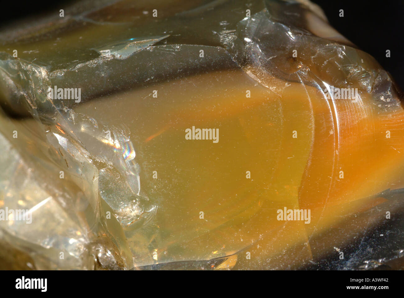 Mineral Opal, Gunheath Pit, Carthew, St.Austell, Cornwall, England