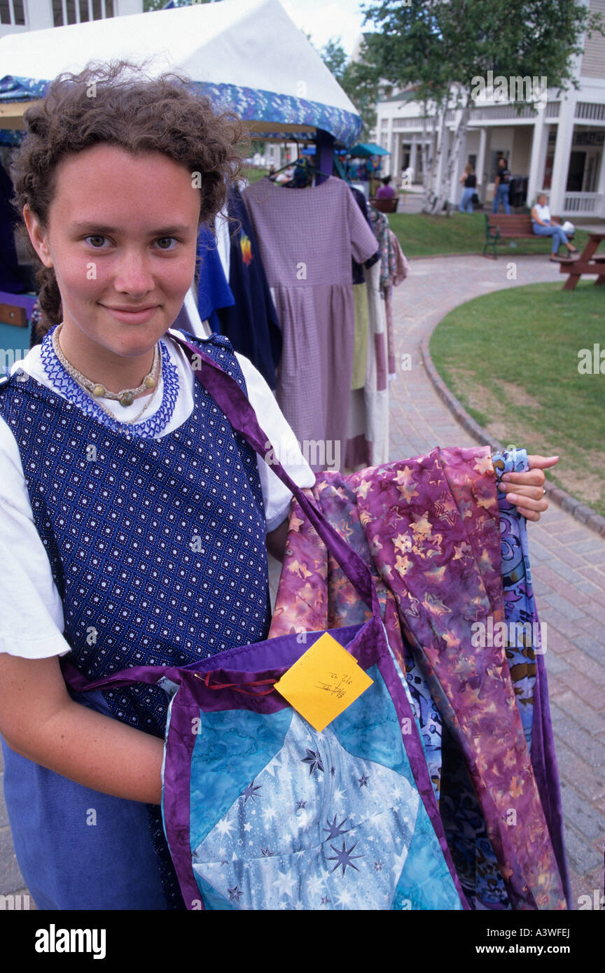 CLOTHES DESIGNER AT SETTLER'S GREEN OUTLET VILLAGE, CONWAY VILLAGE, NEW