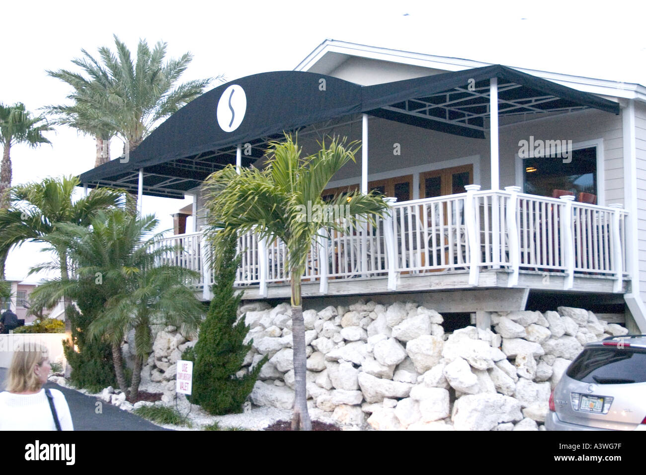 The Salt Rock Grill overlooking The Narrows of the Gulf Intercoastal