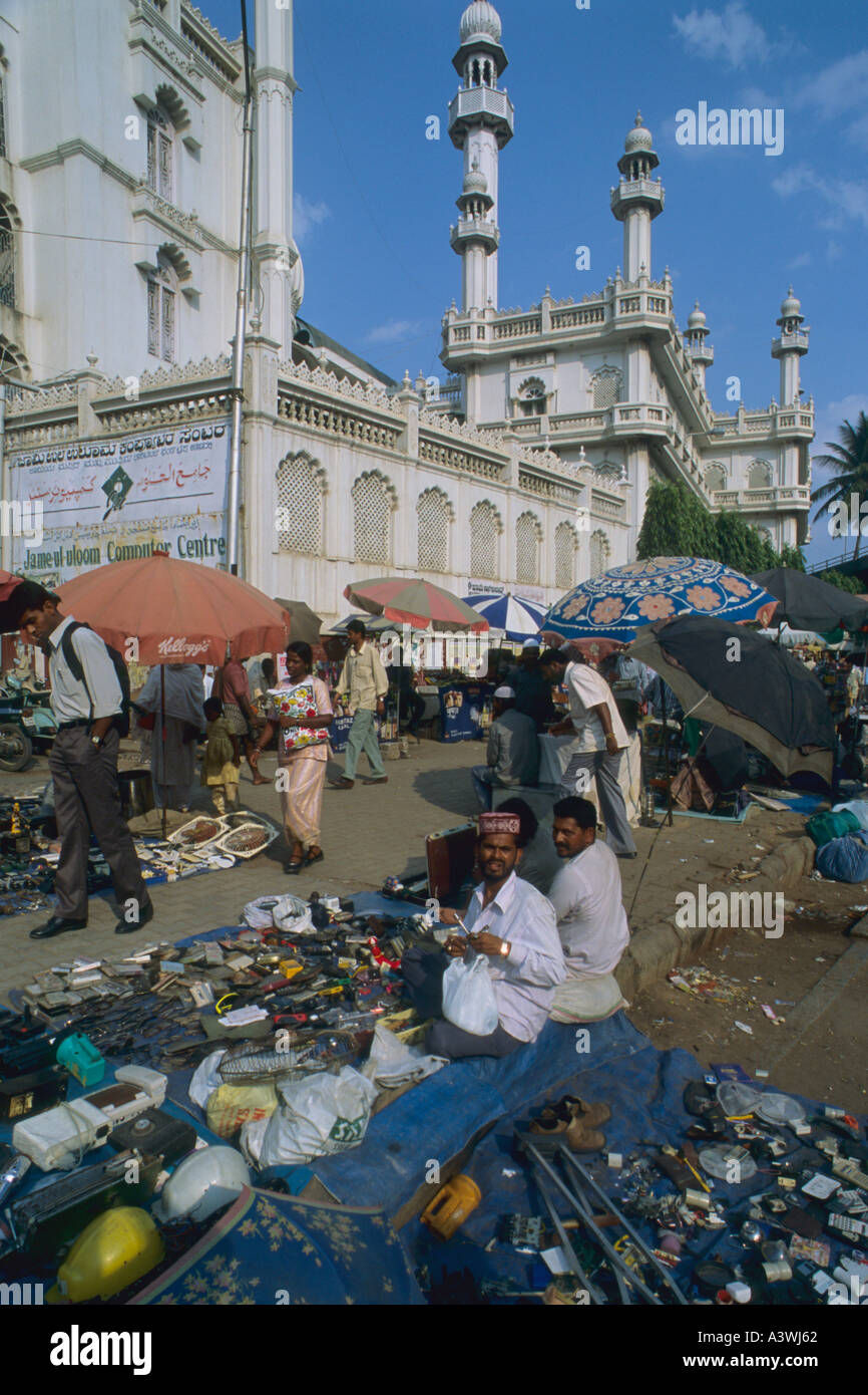 India Bangalore Mosque Stock Photo