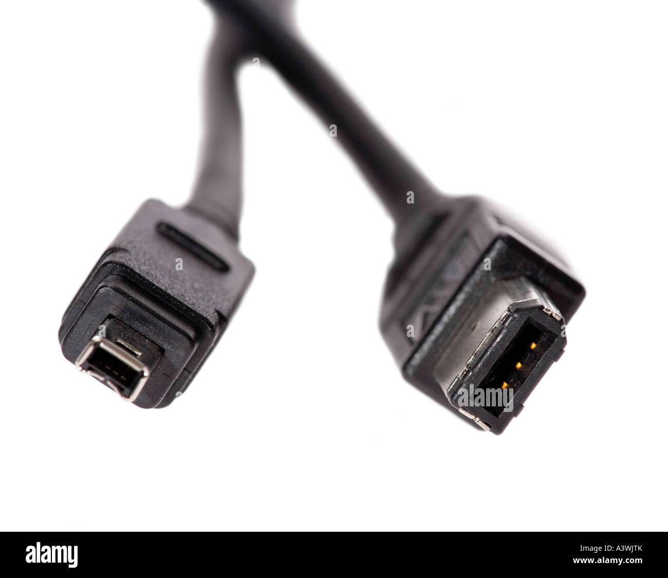 Firewire cable Stock Photo