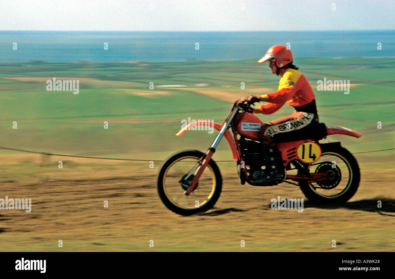 motorcycle scrambling