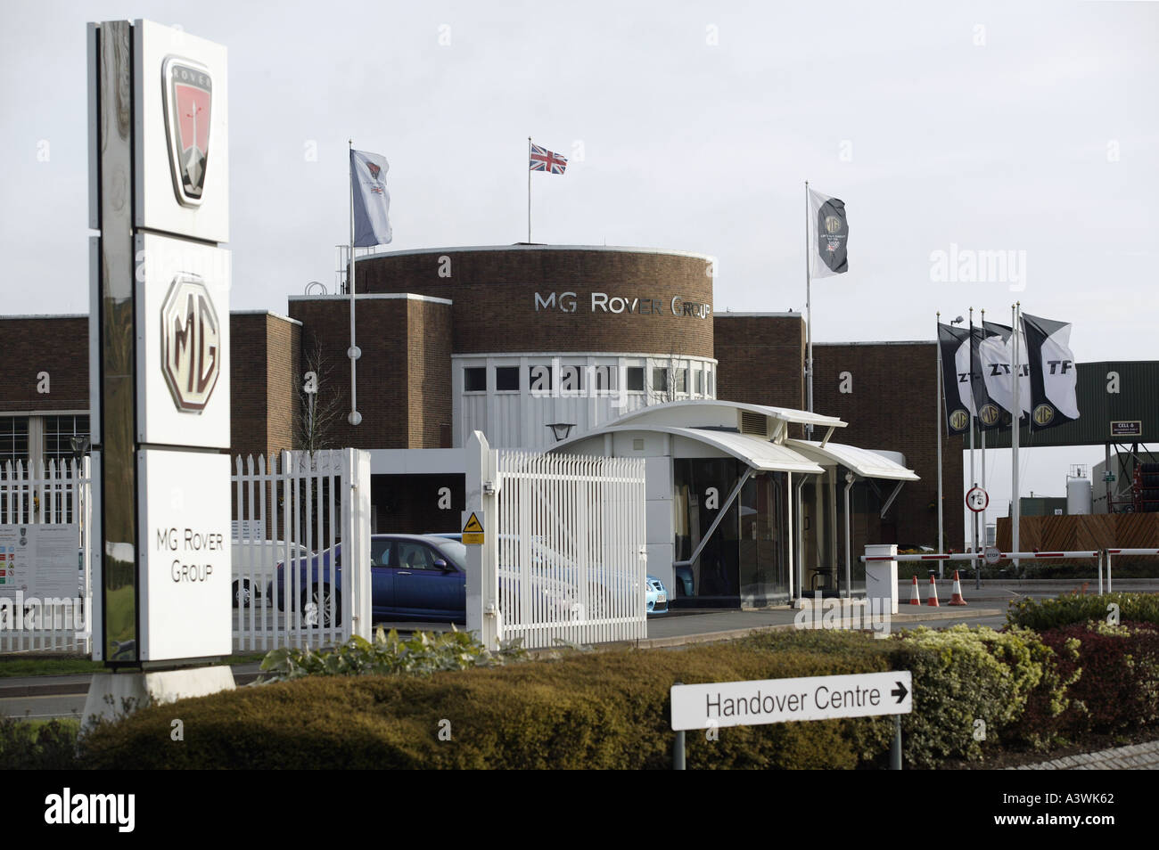 The MG Rover factory in Longbridge Birmingham England UK Stock Photo