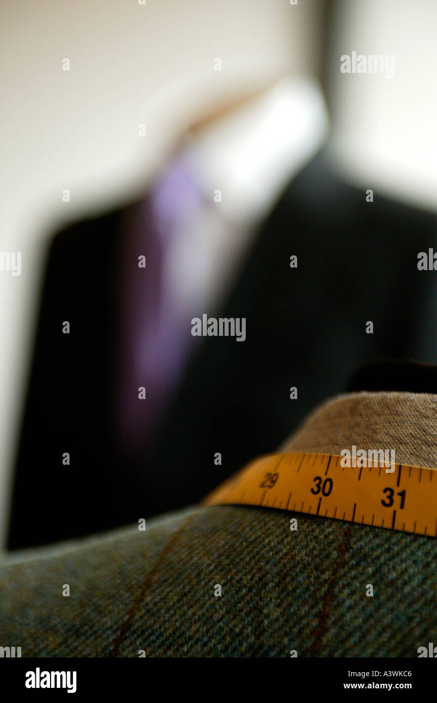 Tape measure on a tailors dummy Stock Photo Alamy
