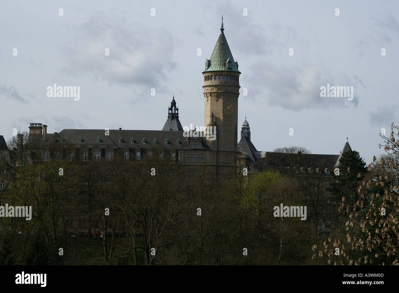 Luxembourg State Savings bank Caisse d Epargne de l Etat de Luxembourg Stock Photo