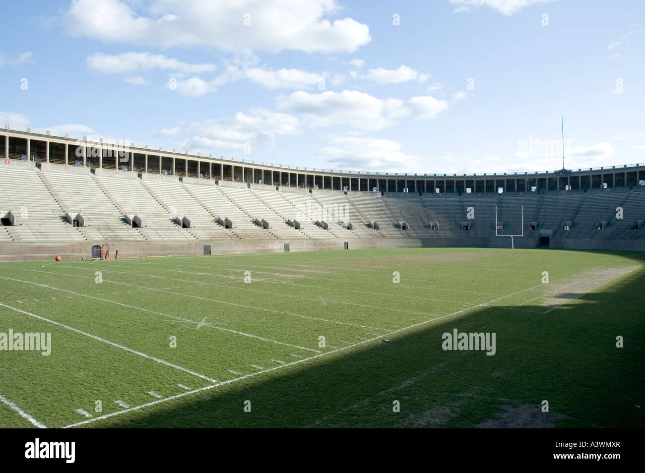 Harvard Stadium in Harvard University Stock Photo