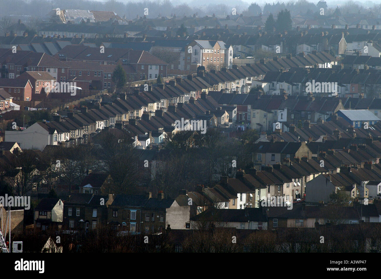 HOUSE HOUSING STOCK CHATHAM KENT ENGLAND Stock Photo 3547718 Alamy