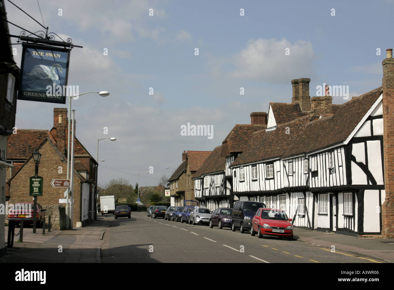 elstow village county of bedfordshire uk 2005 Stock Photo Alamy