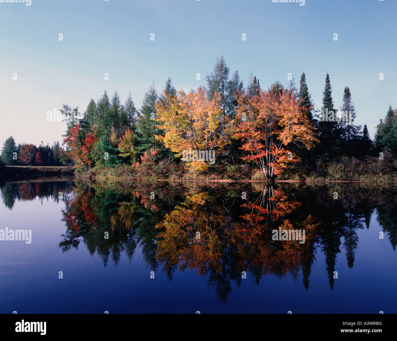 Moosehead Lake, Fall Season, Maine State, USA Stock Photo 10867827 Alamy