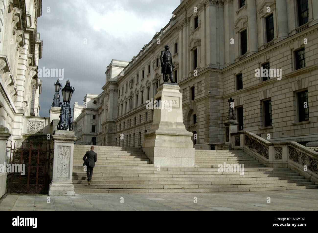 Government Offices and Civil Service in Whitehall London England UK Stock Photo Alamy