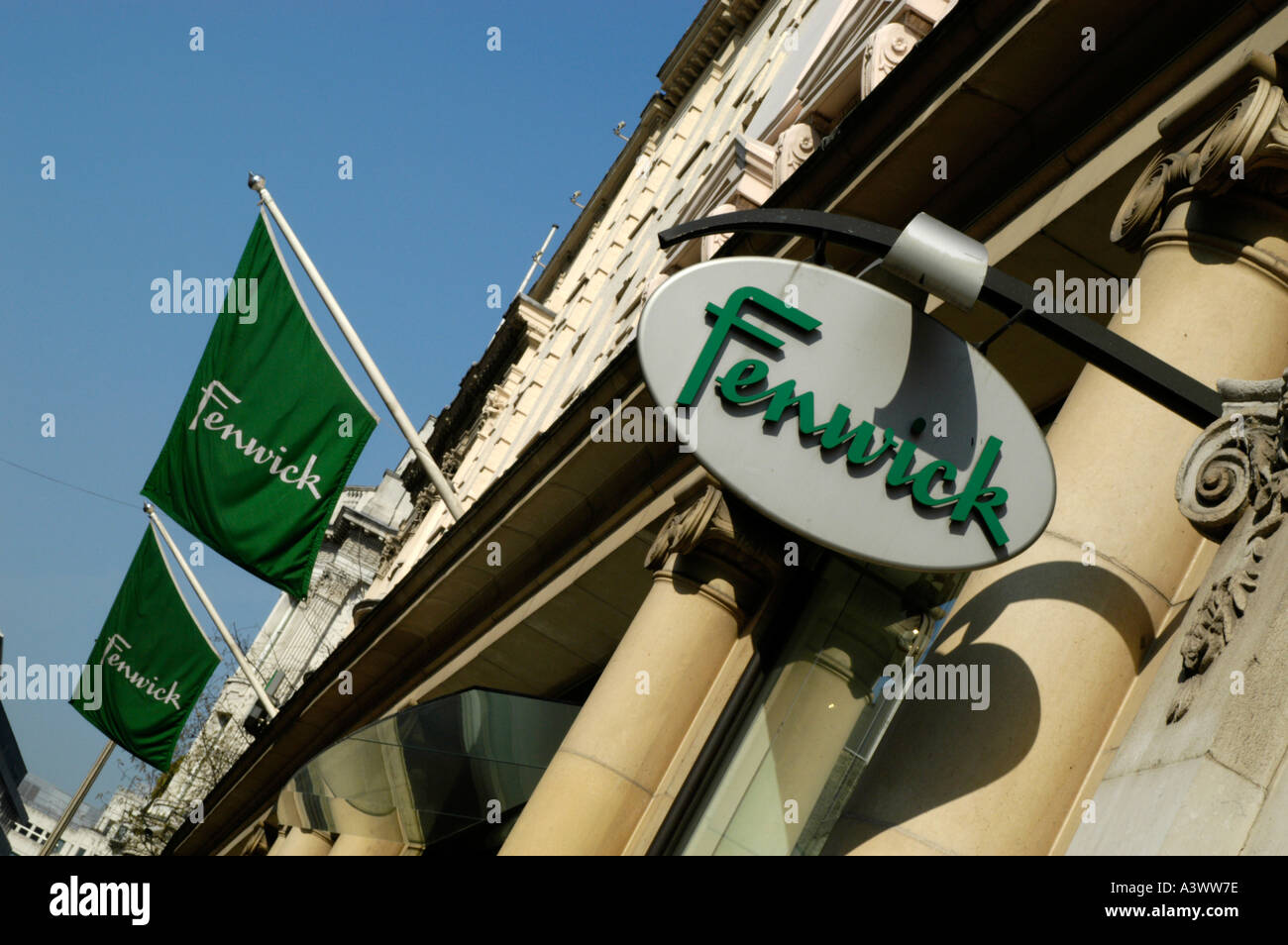 Fenwick department store, London England UK Stock Photo